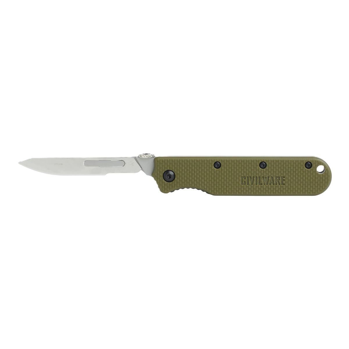 Civilware IBK Scalpel Folder, OD Green