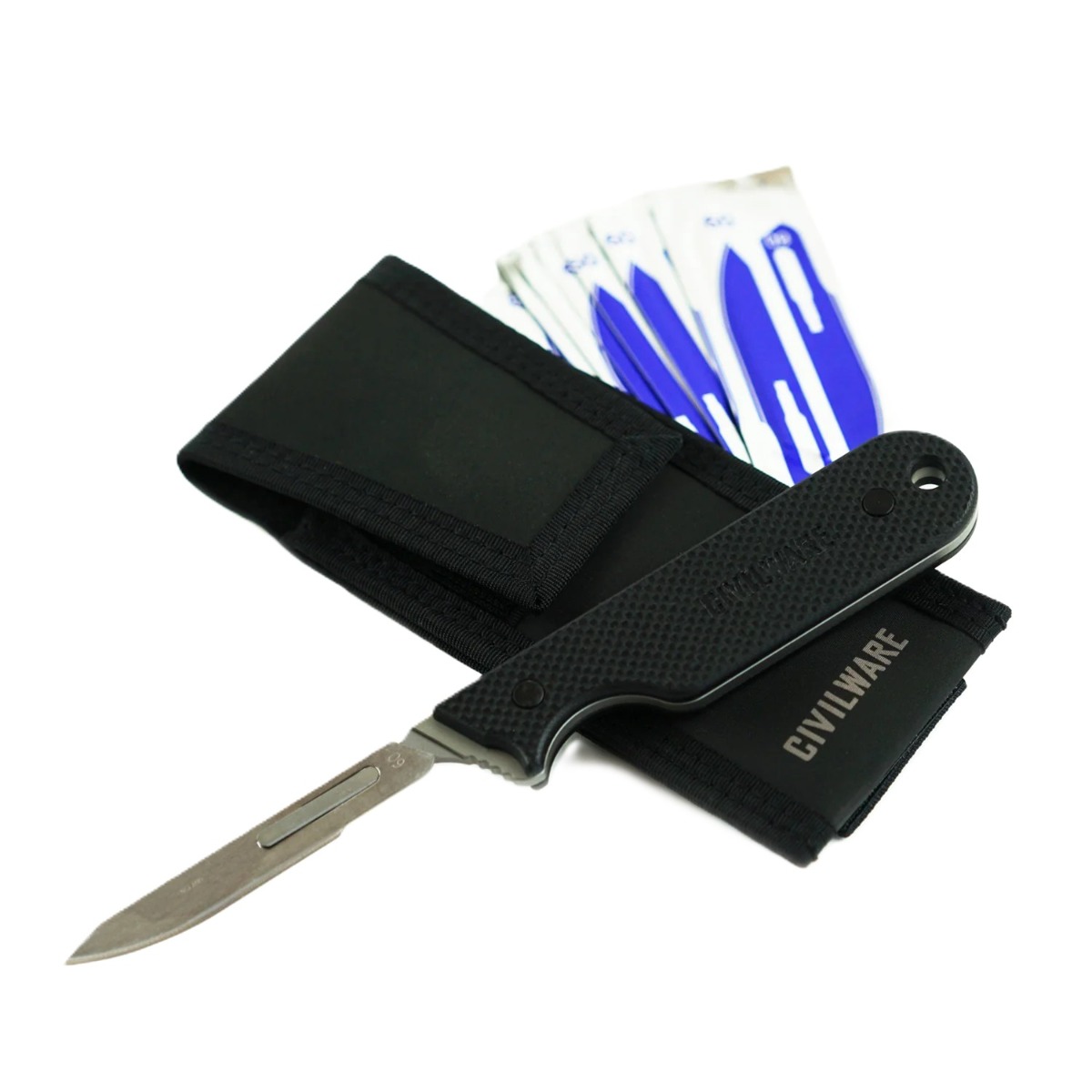 Civilware IBK Scalpel Fixed, Black
