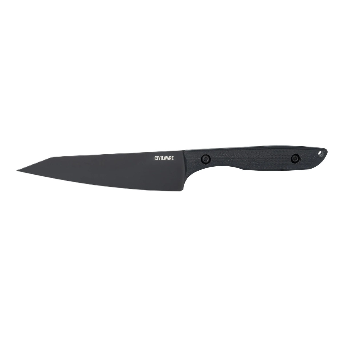 Civilware Petty, Black/Black Chefs Knife