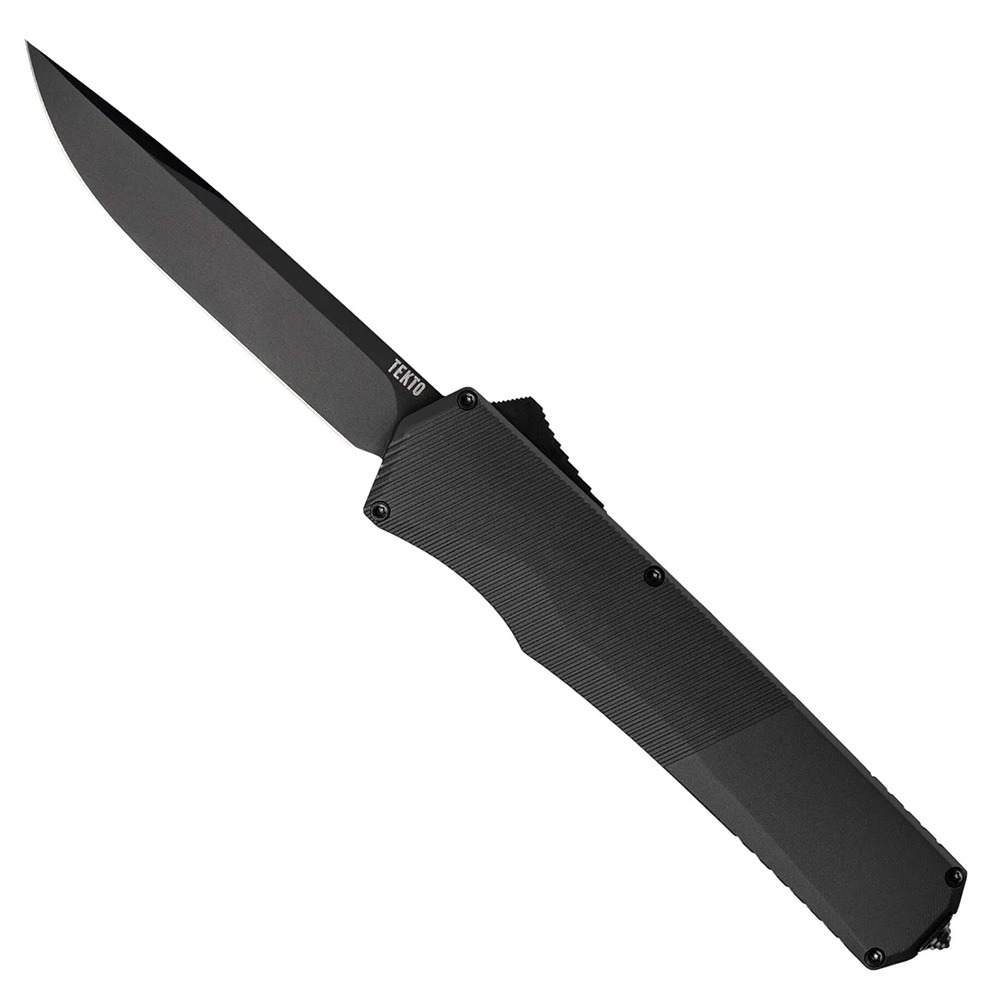 Tekto Knives A5 Spry Auto Knife, Black - Tekto Knives