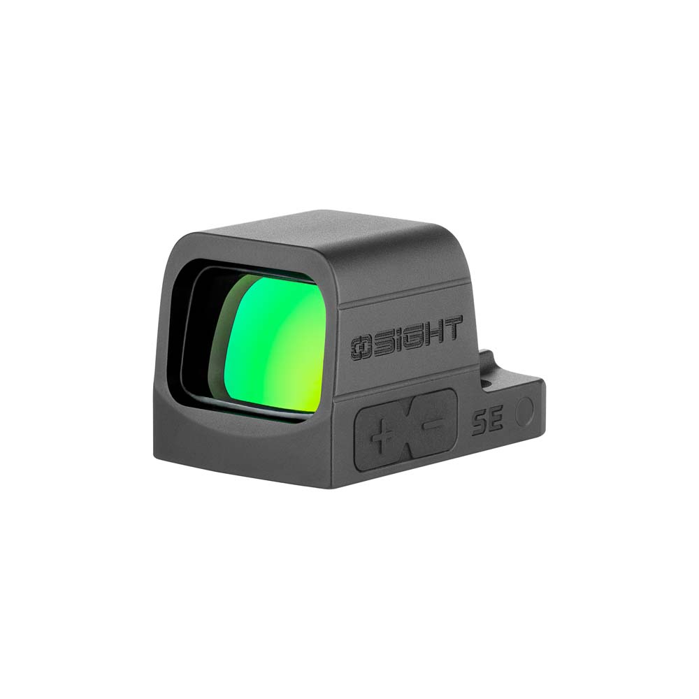 Osight SE 2 MOA Dot + 32 MOA Circle Green Dot Sight, Black - OSIGHTSEGN2