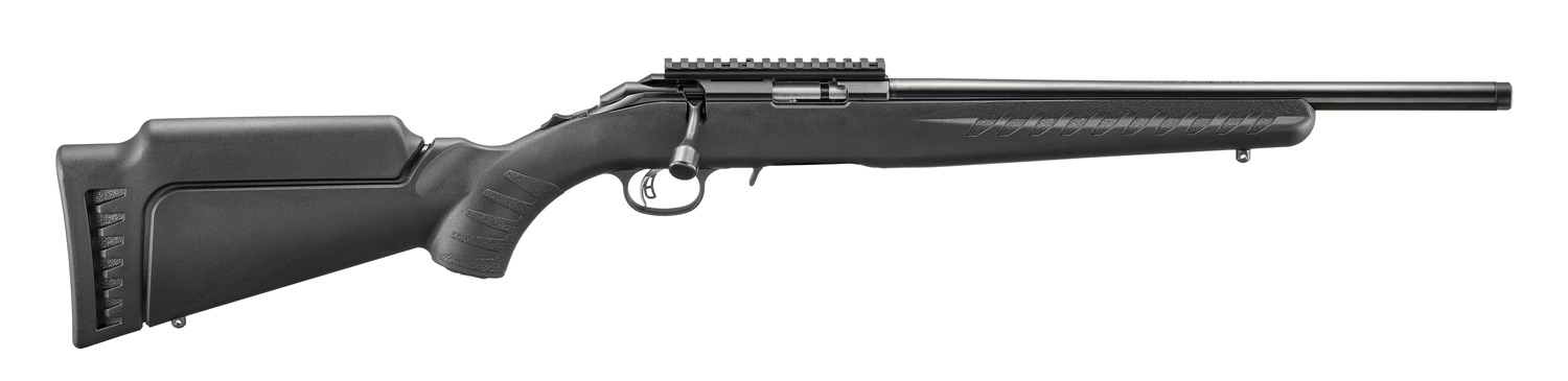 Ruger American Rimfire .22 Magnum 16.1" 9rd Bolt Action Rifle, Black - 8392