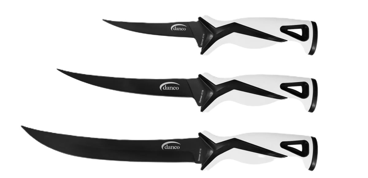 DANCO PRO SERIES KNIFE KIT (5",7",9" FILLET) - WHITE - RKB-P-019