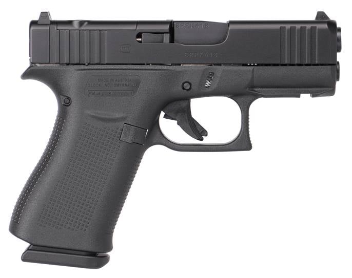 Glock 43X MOS 3.41" 9mm OR 15rd Handgun - UX4350203FRMOS - Glock