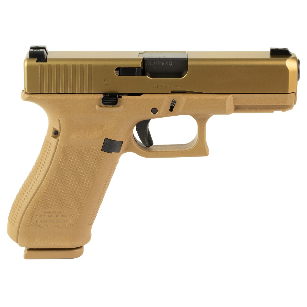 Glock Glock 19X V 4.02" 9mm 4.02 GNS 17rd/19rd Pistol, FDE - PV1950703X
