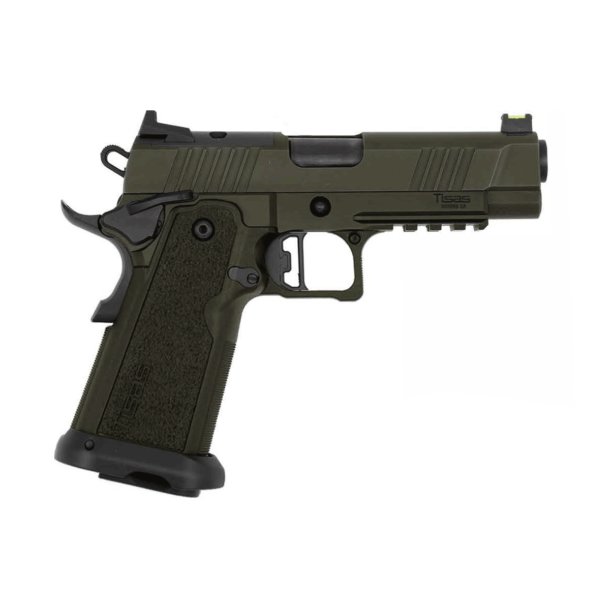 Tisas 1911 Carry Double Stack 4.25" 9mm ODG 18rd Pistol - 12500903