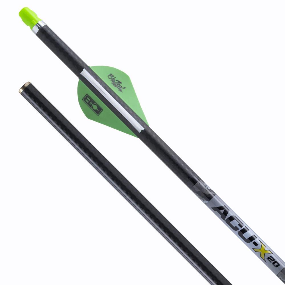 TenPoint ACU-X Carbon Arrows, 20", w/ ACU-X Nock .001" - HEA-790.6