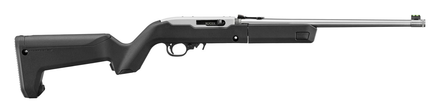 Ruger 10/22 Takedown X-22 Backpacker .22 LR 16.4" 10rd Semi Auto Rifle w/ 4 Mags, Stainless - 32020 - Ruger
