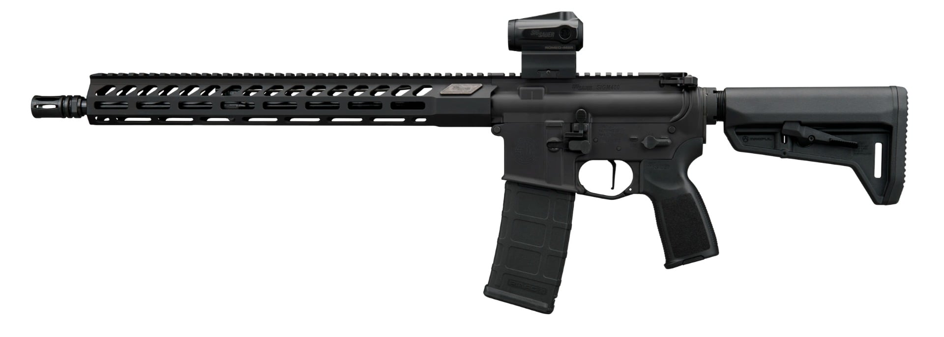 Sig Sauer M400 FORGE 16" 5.56 NATO AR Rifle w/ Romeo MSR, Black - Sig Sauer