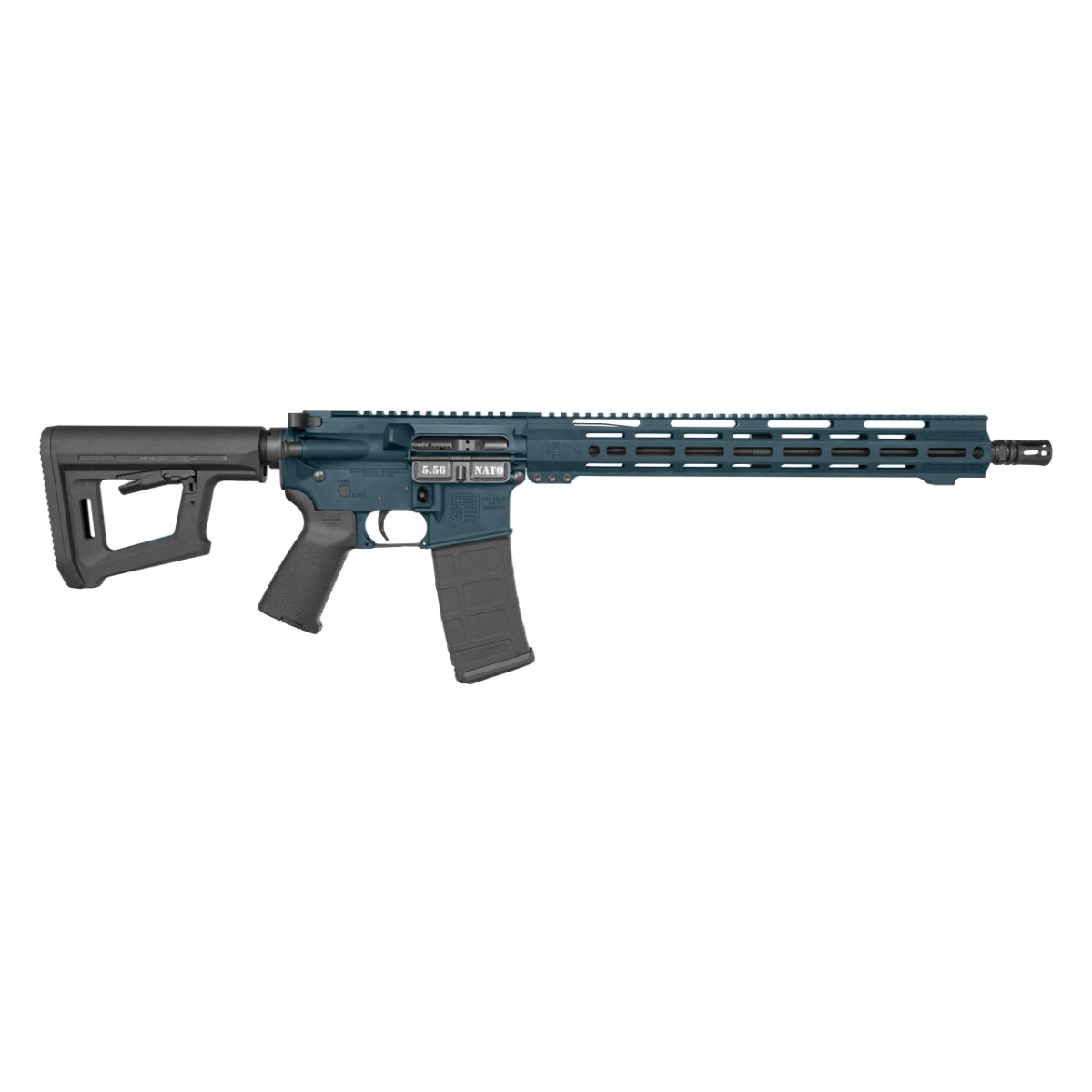 Diamondback Firearms Carbon DB15 16" 5.56 NATO AR Rifle, Jesse James Blue