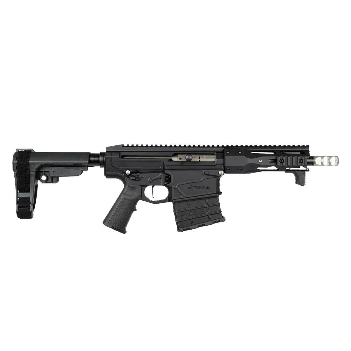 NEMO Arms Omen Nitemare 8" .300 Winchester Magnum AR Pistol, Black - Nemo Arms
