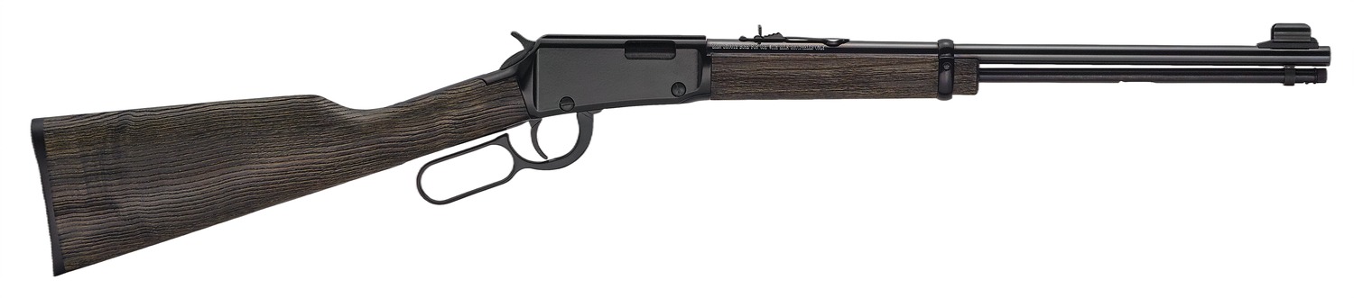 Henry H1 Garden Gun .22 S/L/LR Shotshell 18.5" Smooth Bore Lever Action, Black Ash - H001GG-22