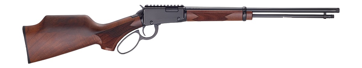 Henry H1 Sporter .22 WMR 18.5" 12rd Lever Action Rifle, Walnut - H001PGH-22M