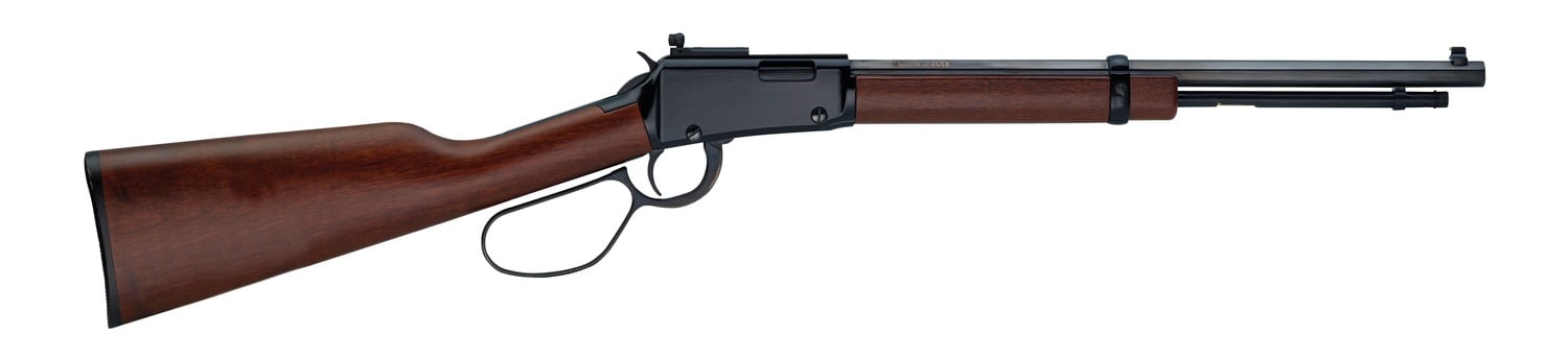 Henry H1 Tracker Carbine .22 WMR 16.5" 10rd Lever Action Rifle, Walnut - H001TRP-22M - Henry Repeating Arms