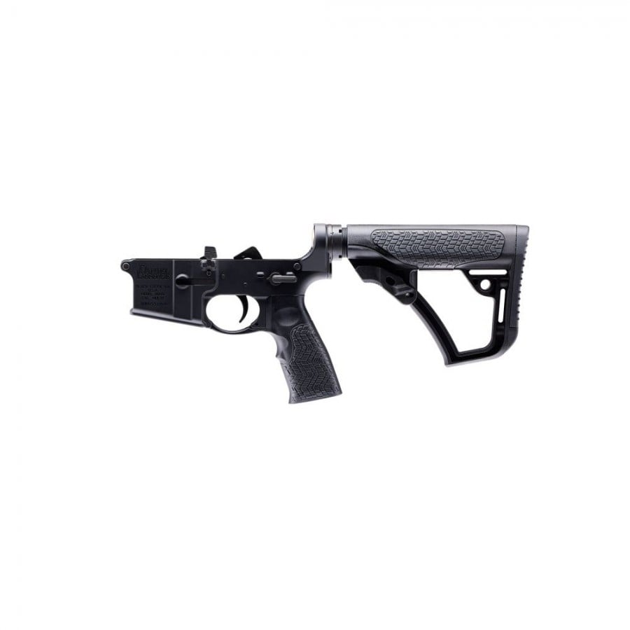 Daniel Defense DDM4 Complete Lower Receiver Group Multi-Caliber Ambidextrous Safety Black