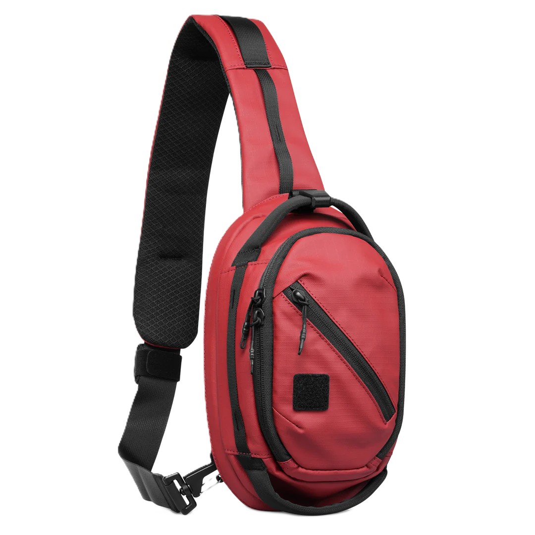 Savior Equipment Savior Equipment Obscura EDC CCW Med Sling Bag w/ R.I.P 5L, Crimson