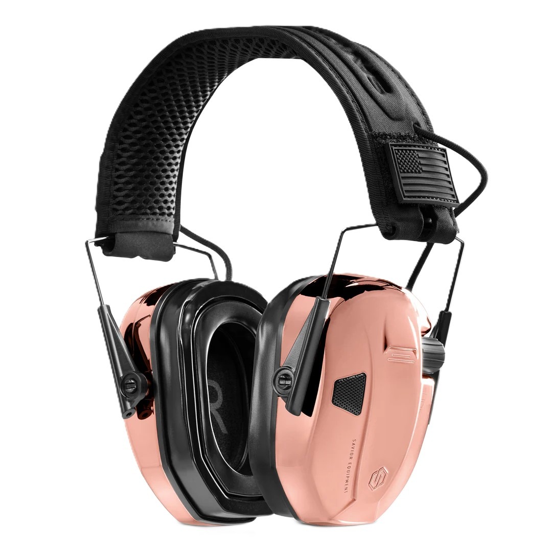 Savior Equipment Savior Equipment Apollo Electronic Ear Protection, Rose Gold