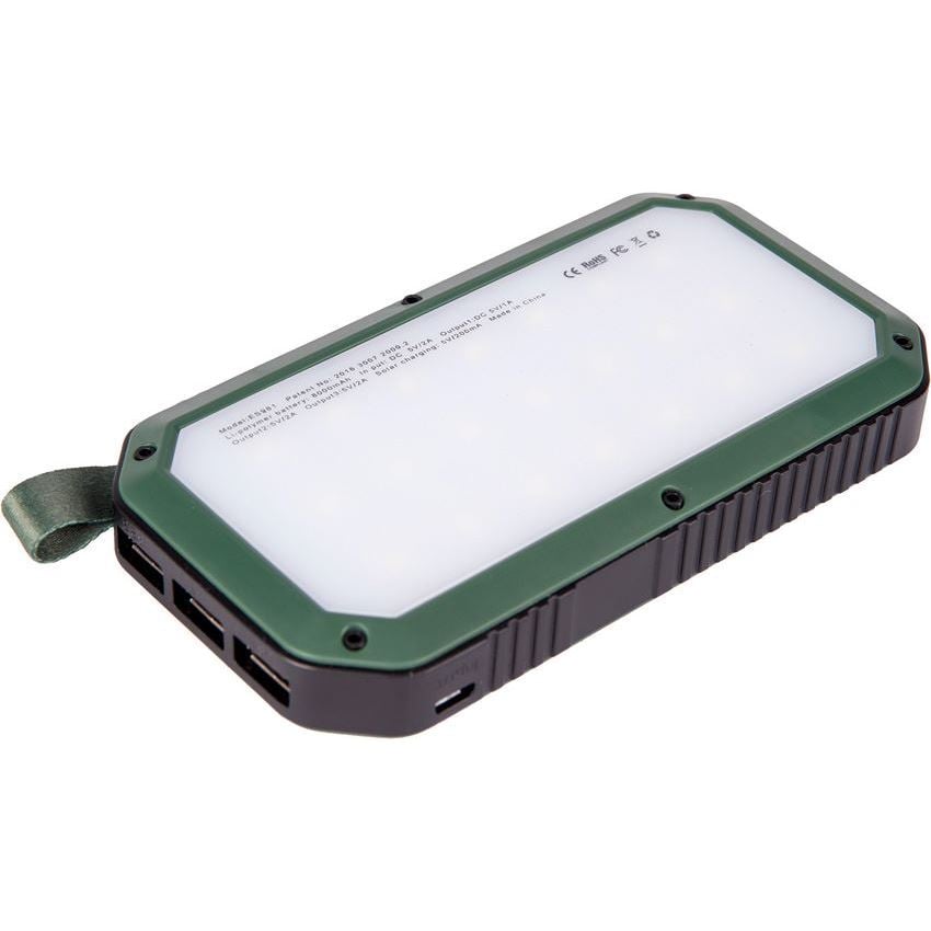 Humvee LED Light and Power Bank, Green