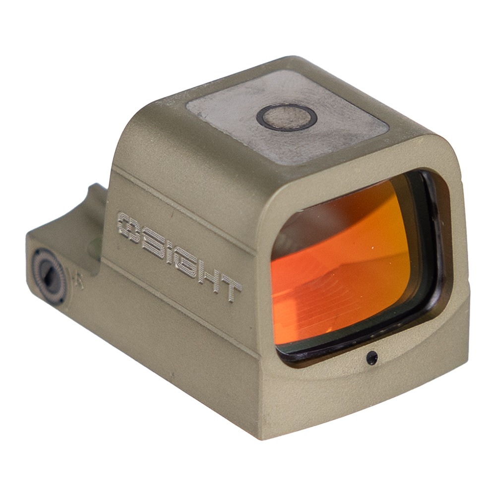 Osight S, 2MOA Dot + 32MOA Circle Red Dot Sight with Charging Cover, Olive Green - Olight