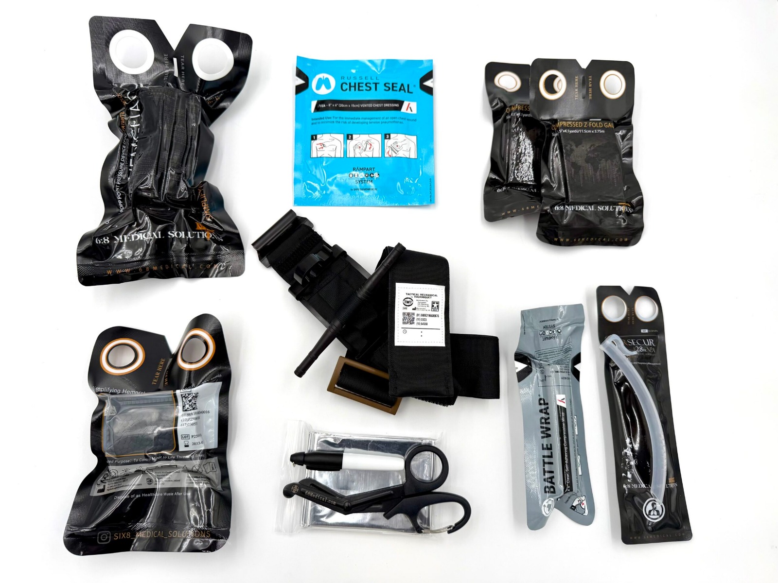 6:8 Medical Solutions 6:8 Medical Solutions D-Bag IFAK Advanced W/ D-Bag Carrier (TMT), Multi Cam