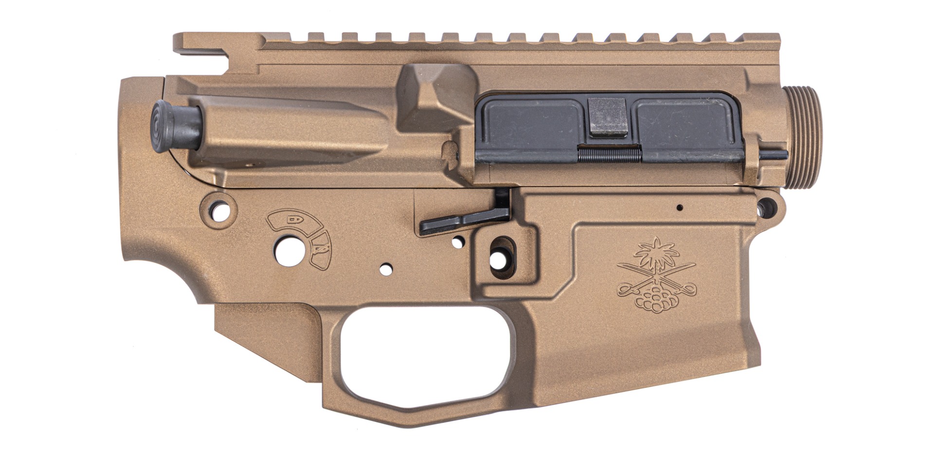 Palmetto State Armory Sabre-IC Ambi Receiver Set, Burnt Bronze
