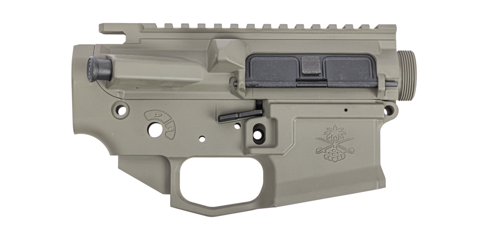 Palmetto State Armory Sabre-IC Ambi Receiver Set, Moss Green