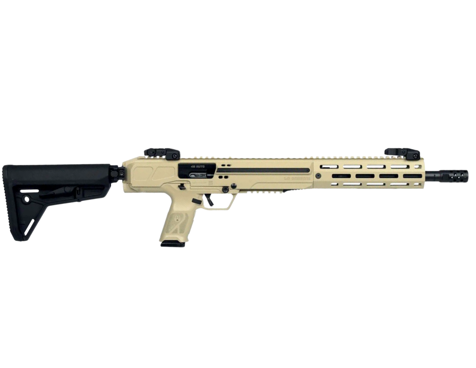 Ruger LC Carbine .45 ACP 16" Semi-Auto Rifle w/Magpul MOE Stock, Desert Verde - Ruger