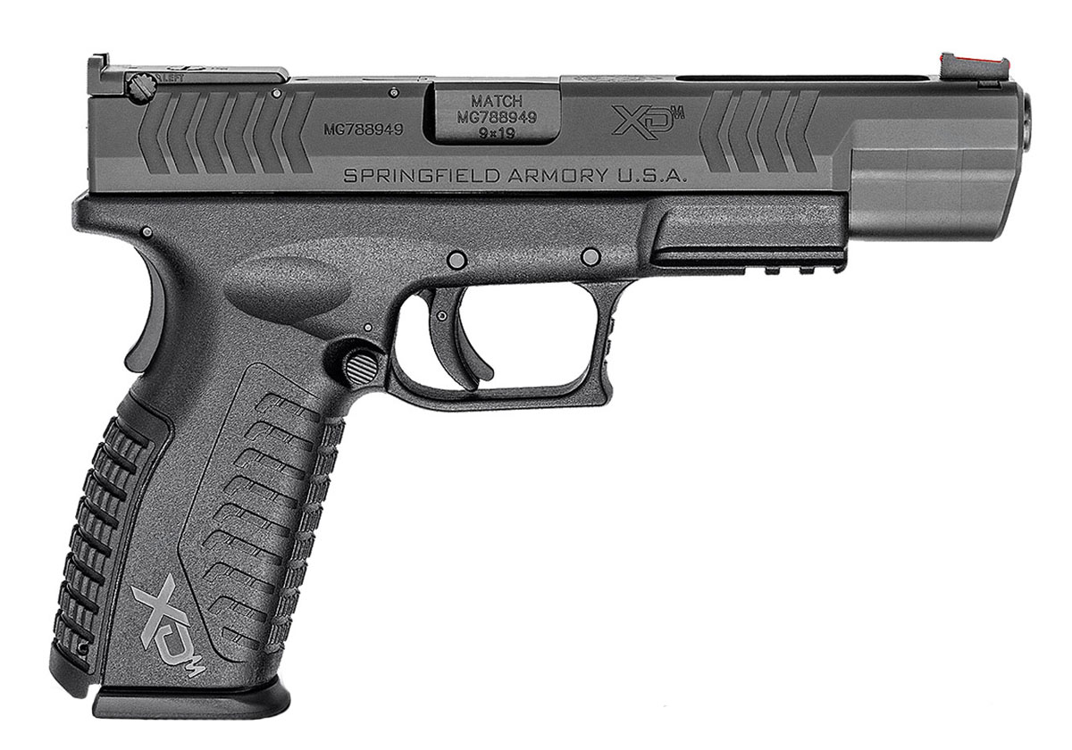 Springfield Armory XD(M) 9mm Competition 5.25" Pistol, Black - XDM95259BHCE - Springfield Armory