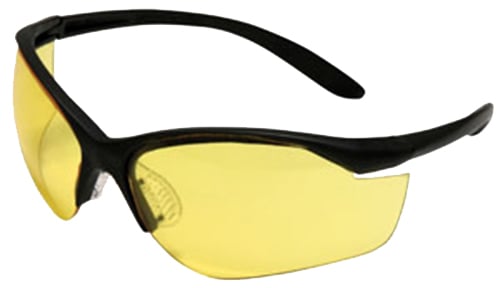Howard Leight Vapor II Sharp-Shooter Wraparound Anti-Fog Safety Eyewear, Amber Lens, 10/case - R-01536 - Howard Leight