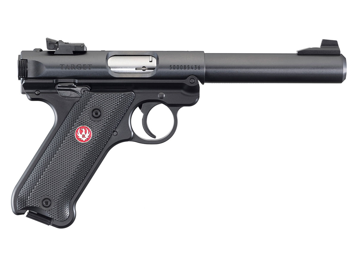 Ruger MK IV Target 5.5" 10rd .22lr Pistol, Blued - 40101 - Ruger