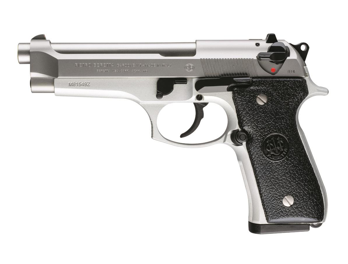 Beretta 92FS INOX 9mm Pistol - JS92F520M - Beretta