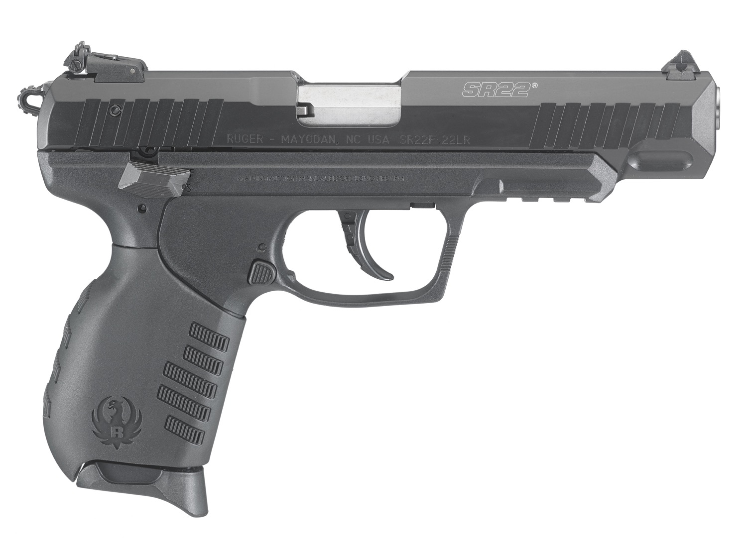 Ruger SR22 .22 LR Pistol, Black - 3620 - Ruger