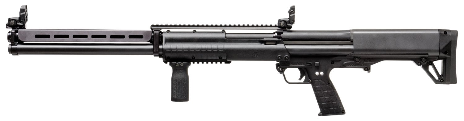 Kel-Tec KSG-25 12 Gauge 30.5" 24rd Pump Shotgun, Black - KSG25BLK - Kel-Tec