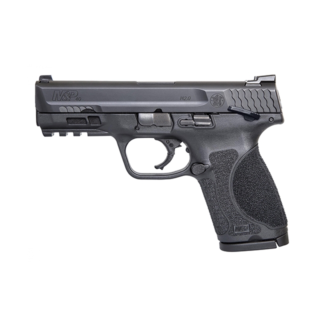 S&W M&P40 M2.0 Compact .40 S&W 4" 13rd Pistol, Black - 11687 - Smith & Wesson