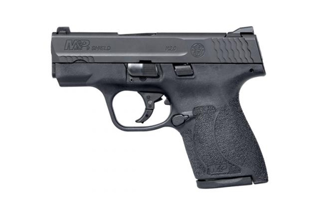 S&W M&P Shield 2.0 9mm Pistol With No Safety, Black - 11808 - Smith & Wesson