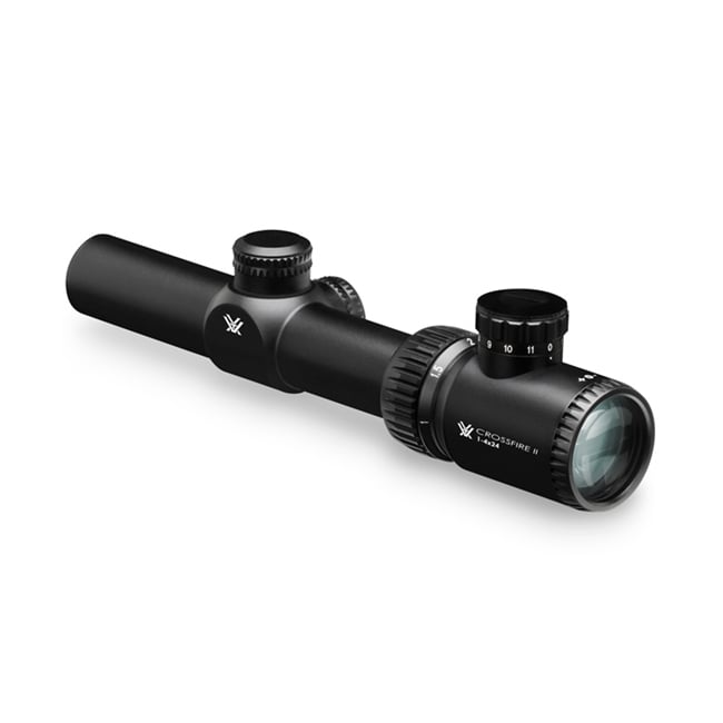 Vortex Crossfire II 1-4x24 Riflescope, V-Brite Illuminated Reticle - CF2-31037 - Vortex