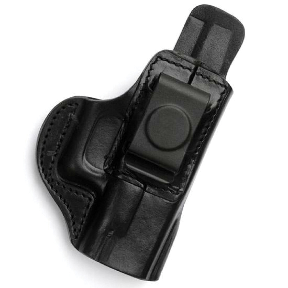 Tagua Smith & Wesson J-Frame IWB Holster Right Leather, Black - Tagua
