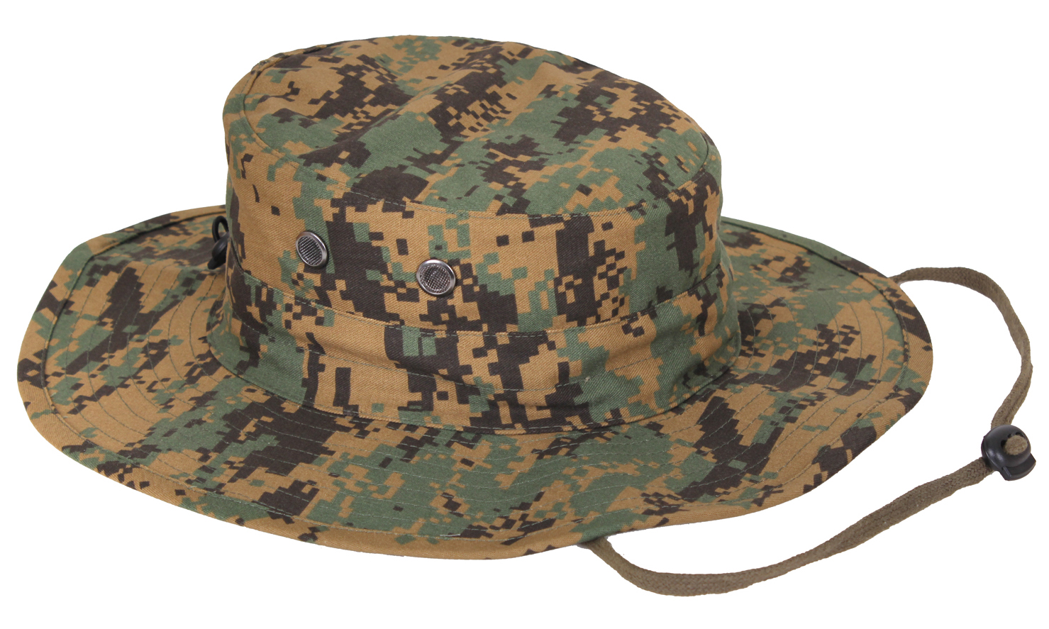 Rothco Rothco Adjustable Boonie Hat - Woodland Digital Camo