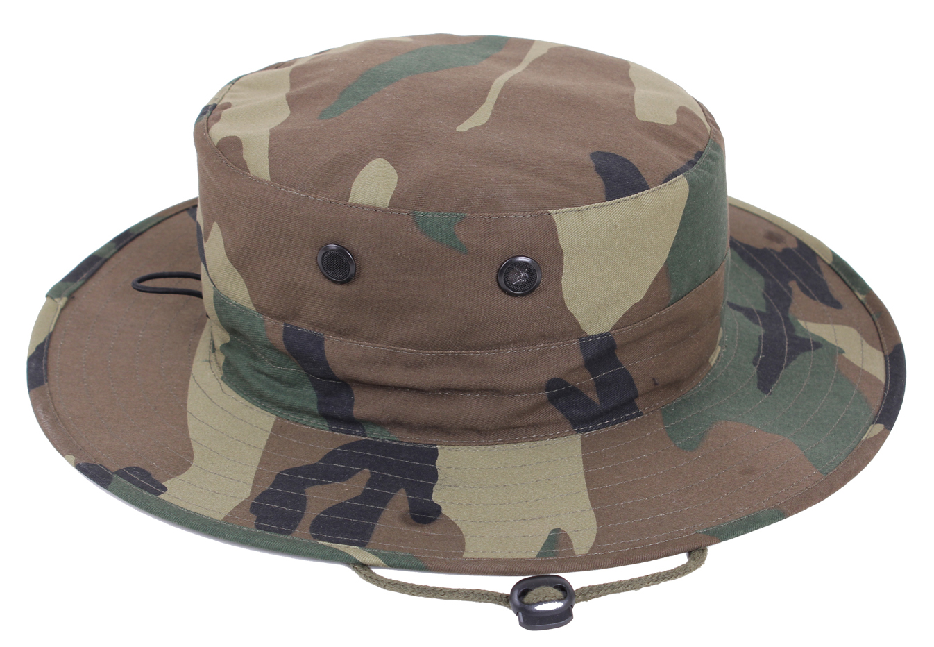 Rothco Rothco Adjustable Boonie Hat - Woodland Camo