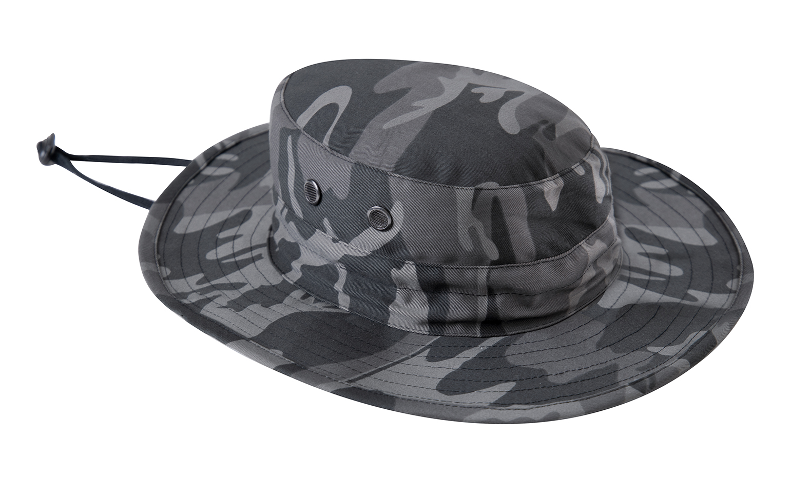Rothco Rothco Adjustable Boonie Hat - Black Camo