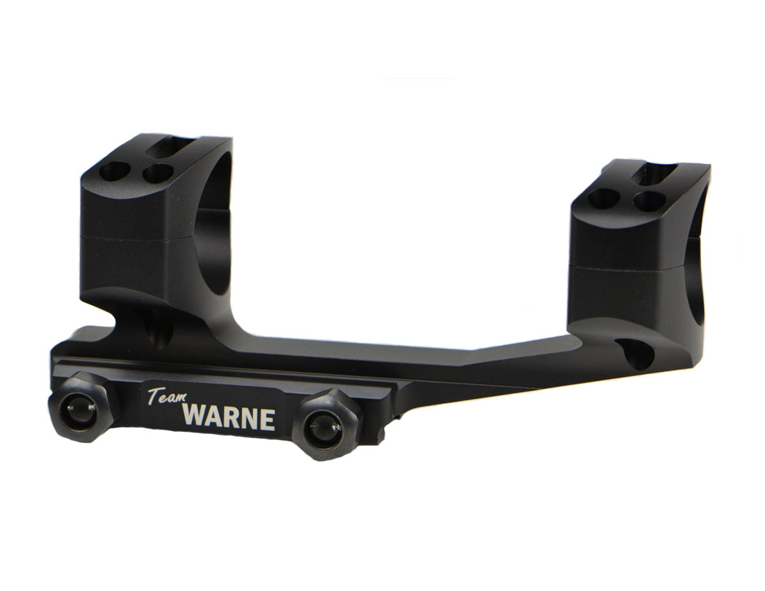 Warne Gen 2 Extended Skeletonized 30mm MSR Mount, Black - XSKEL30TW - Warne