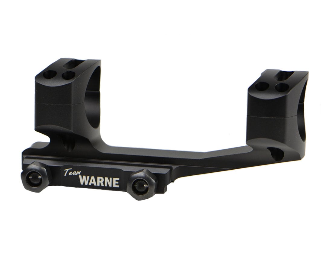 Warne Gen 2 Extended Skeletonized 34mm MSR Mount, Black - XSKEL34TW - Warne