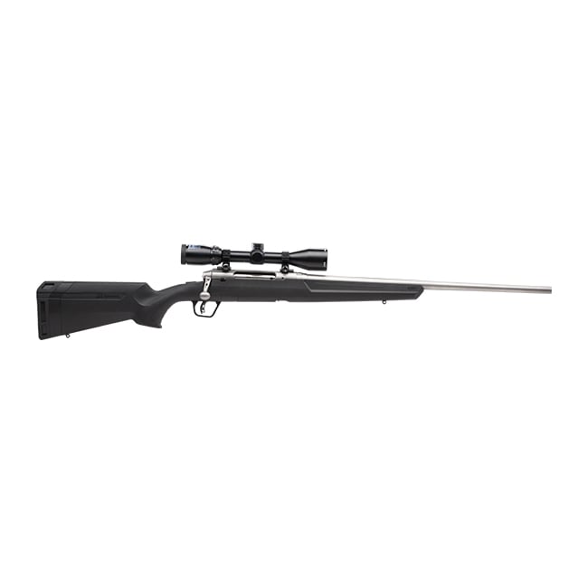 Savage Axis II XP 6.5 Creedmoor 22" Rifle w/ Bushnell Scope, Synthetic/Stainless - 57106