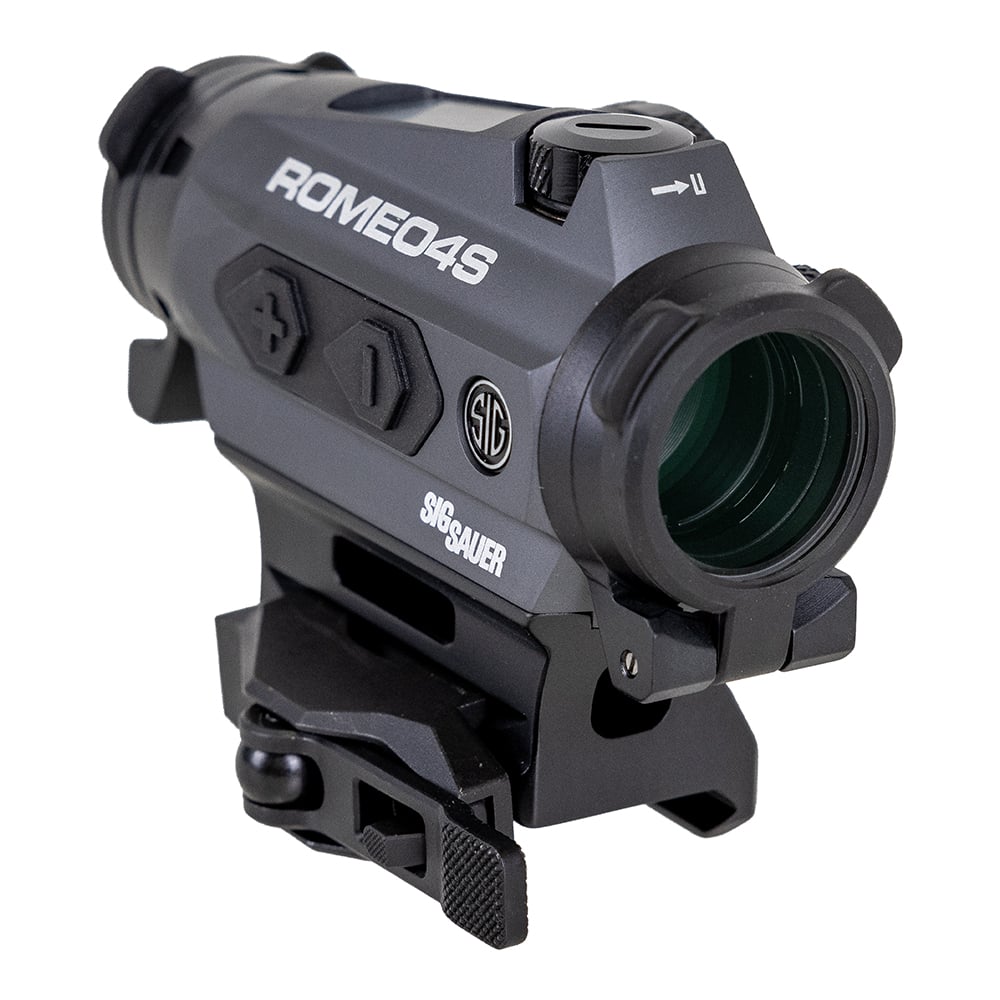 Sig Sauer Romeo4S 1x20 2 MOA Solar Red Dot Optic - SOR43021 - Sig Sauer