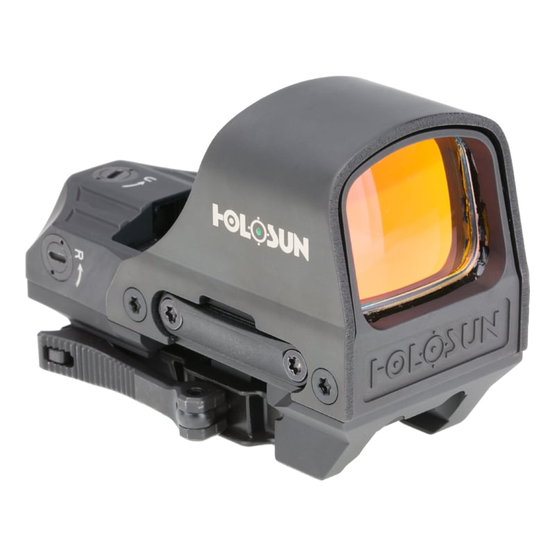 Holosun Reflex Sight, Green Circle/ Dot Reticle with Solar & QD - HE510C-GR - Holosun