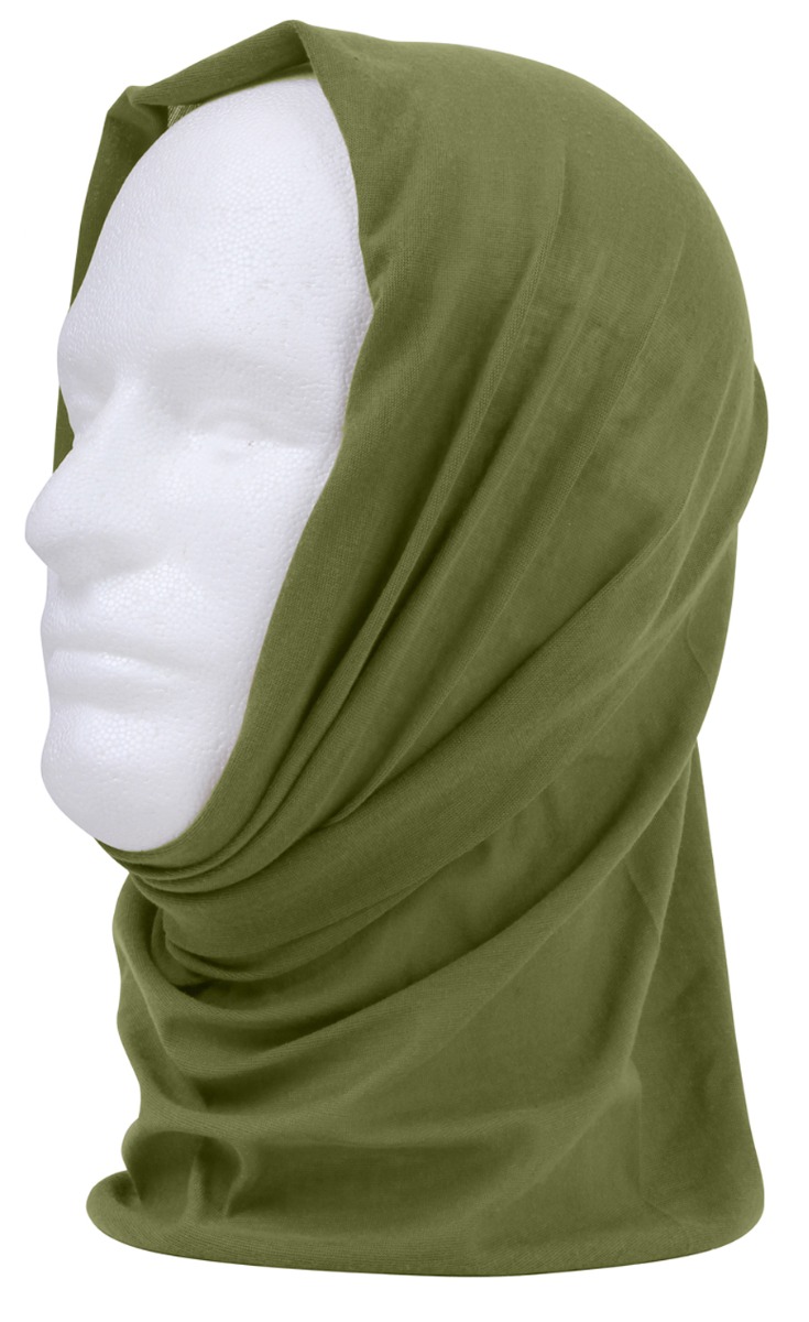 Rothco Rothco Multi-Use Neck Gaiter And Face Covering Tactical Wrap - Olive Drab