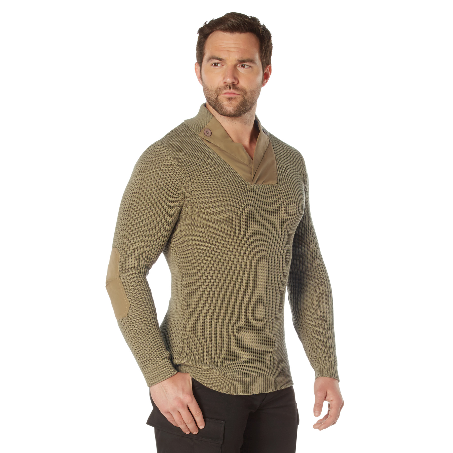 Rothco Rothco Wwii Vintage Mechanics Sweater - Khaki, 2X-Large