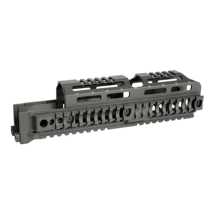 Midwest Industries 2-Piece Drop-In Quad Rail Handguard 10", Black