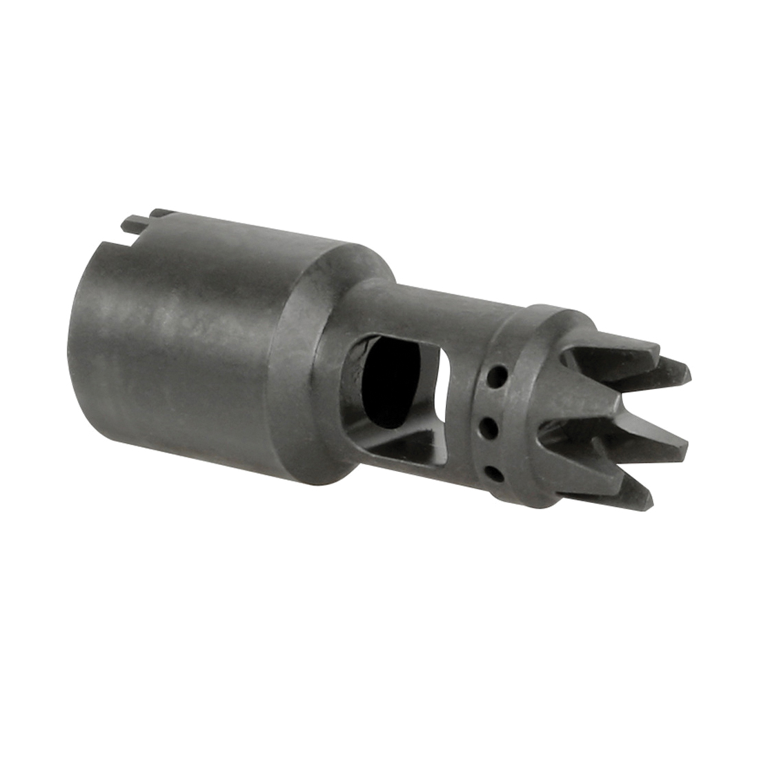 Midwest Industries AK12 Muzzle Brake M24x1.5 RH, Black - Midwest Industries