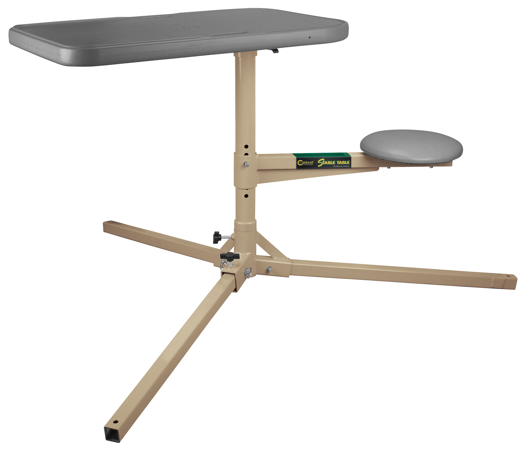 Caldwell Stable Table Welded Steel Adjustable Deluxe Shooting Bench - 252552 - Caldwell